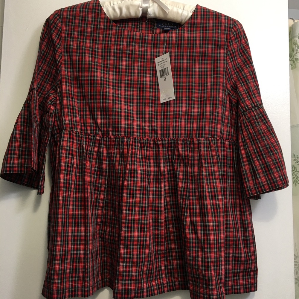 Ralph Lauren Holiday Top/ Shirt Girl 16